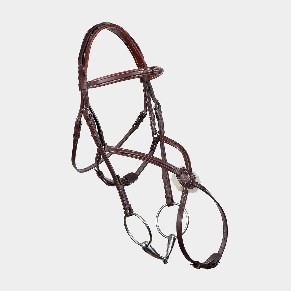 product shot image of the devoucoux grakle noseband bridle